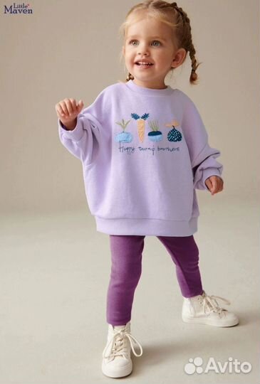 Свитшот для девочки 92 новый
