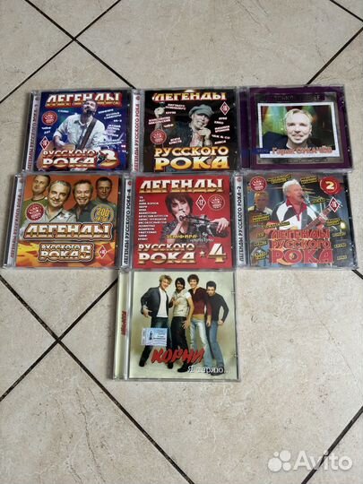 Cd диски музыка рок