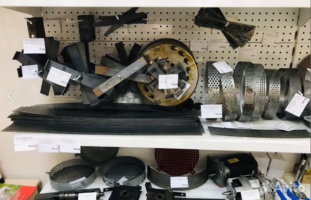 Запчасти электрических зернодробилок и корморезок