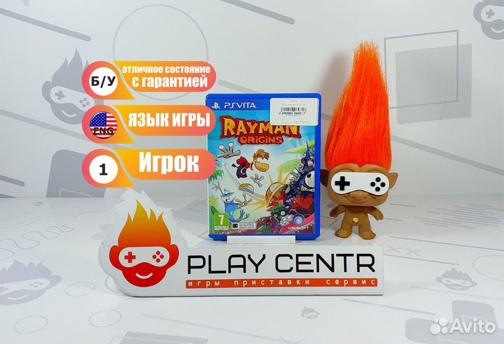 Игра для PS Vita Rayman Origins б/у с гарантией