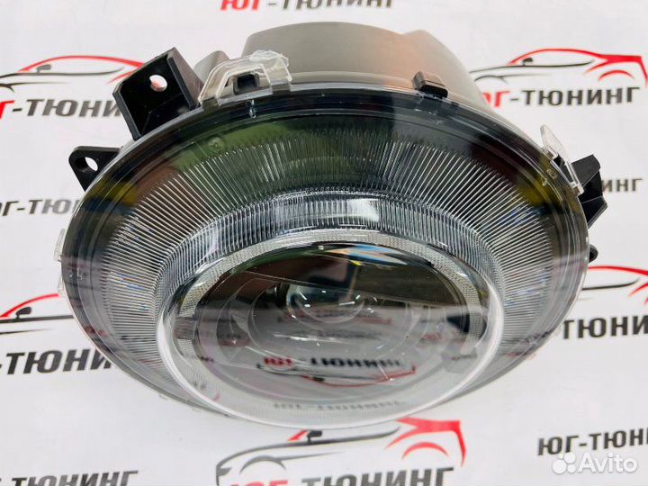 Передние фары на Гелендваген G W463 в стиле G W464