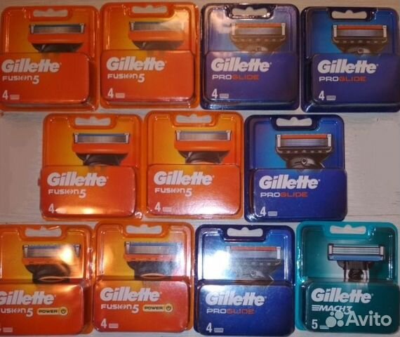 Кассеты для бритья gillette Финляндия