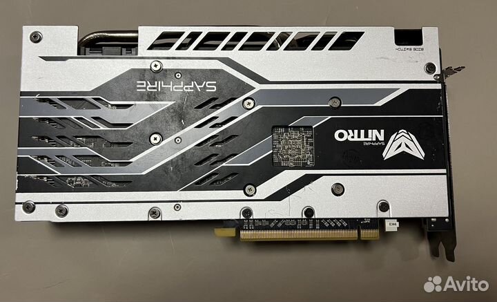 Видеокарта Radeon RX 580 nitro+ OC 8192MB