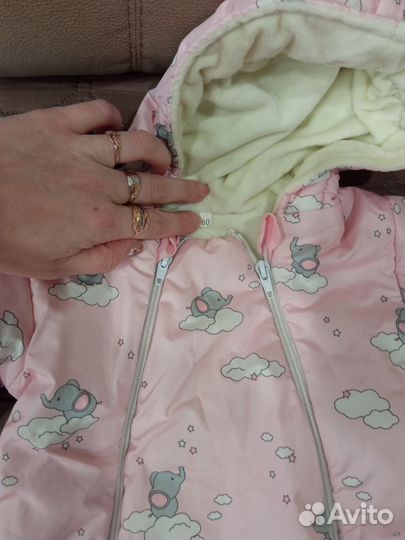 Зимний комбинезон 80