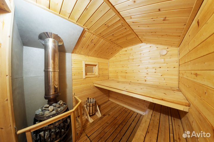 Баня с чаном