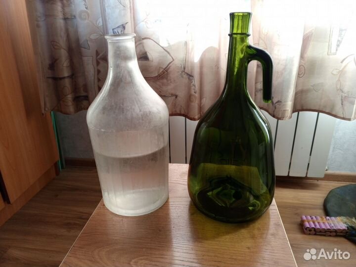 Бутыль стеклянный 2л
