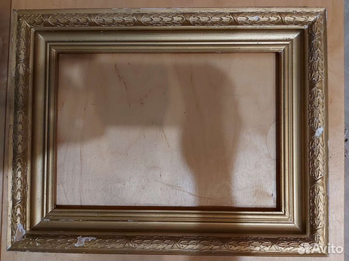 Багет старинный рама деревянная под реставрацию