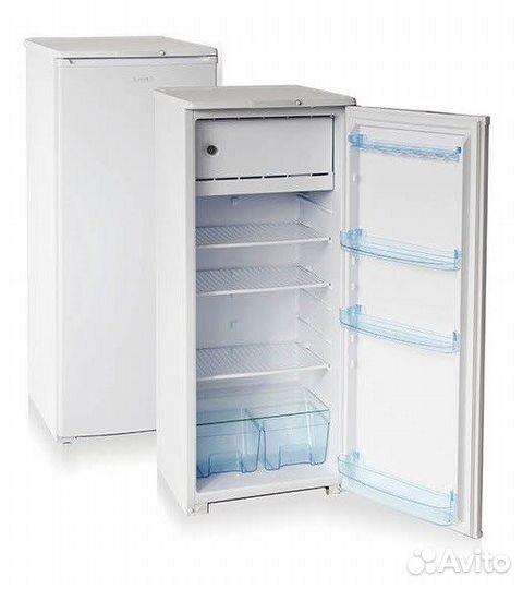 Холодильник с морозильником Бирюса 6 белый