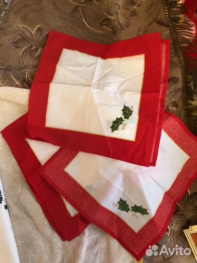 Скатерть с салфетками