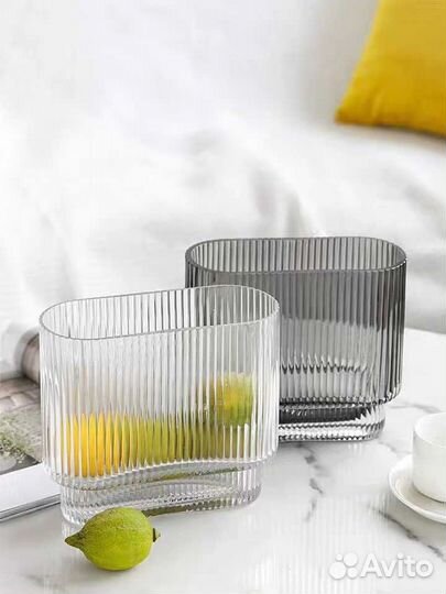 Ваза HM home овальная