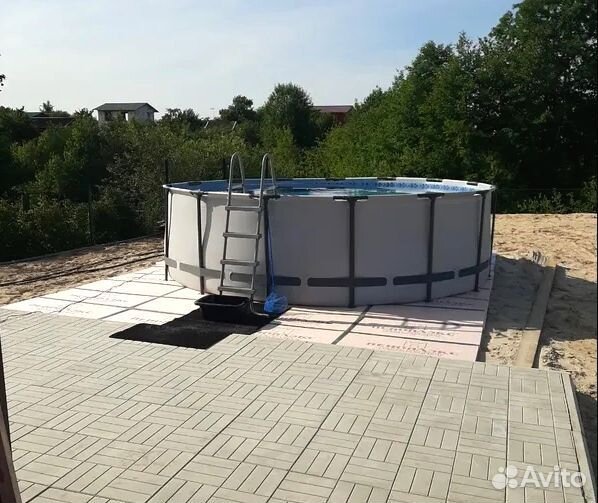 Бассейн каркасный 366 на 122