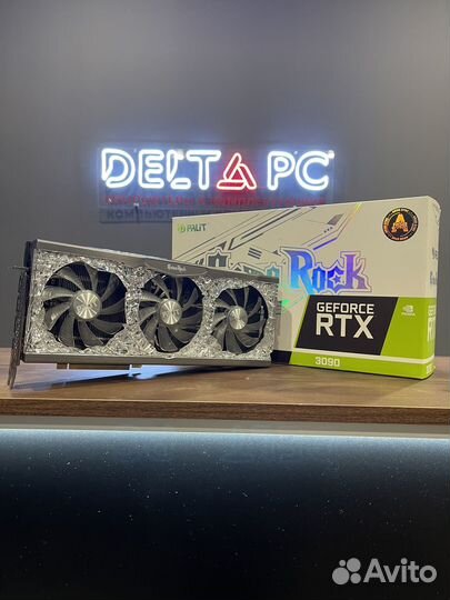 Видеокарта RTX 3090 24GB Palit Game Rock