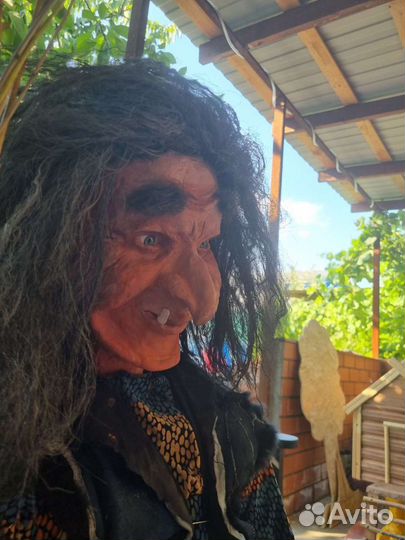 Фигура бабы яги. Ручная работа