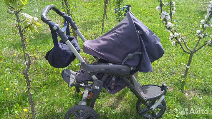 Итальянская коляска 2 в 1