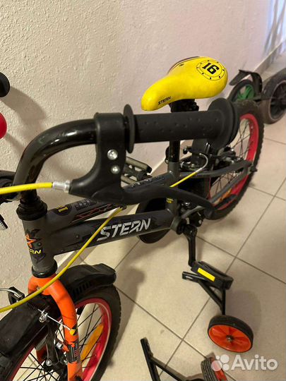 Детский велосипед stern 16 радиус