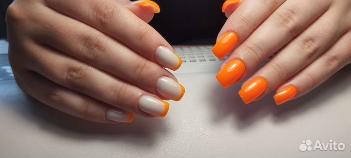 Маникюр.Наращивание.Гель-лак