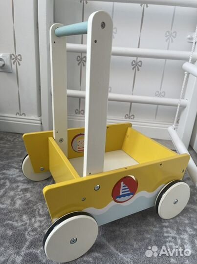 Ходунки каталка Forest Kids деревянная