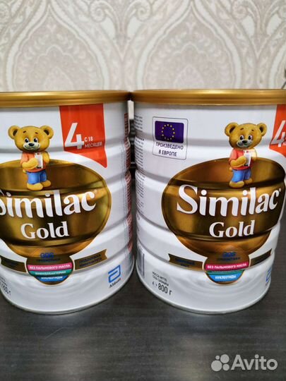 Смесь similac gold 4