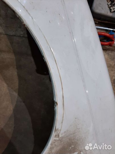 Крыло приора под ремонт