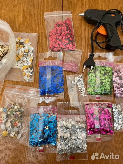 Пайетки стразы