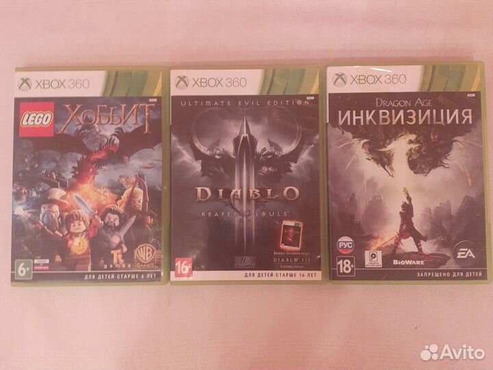 Диски Xbox 360 (One/Series обратная совместимость)