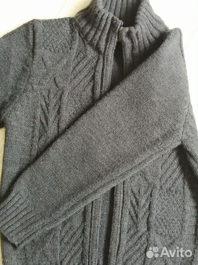 Кофта на мальчика тёплая р. 128-130