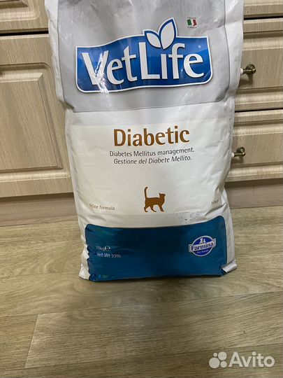Корм для кошек vetlife