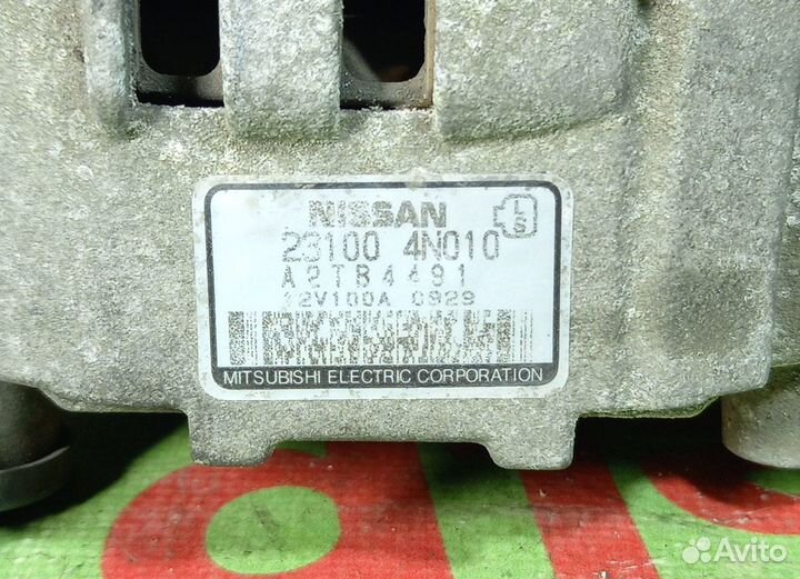 Генератор nissan serena PC24 SR20-DE 100A