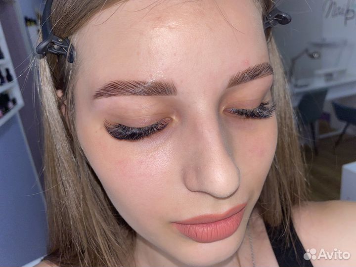 Оформление бровей