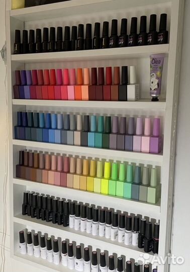 Набор гель-лаков для маникюра, шеллак, ногти