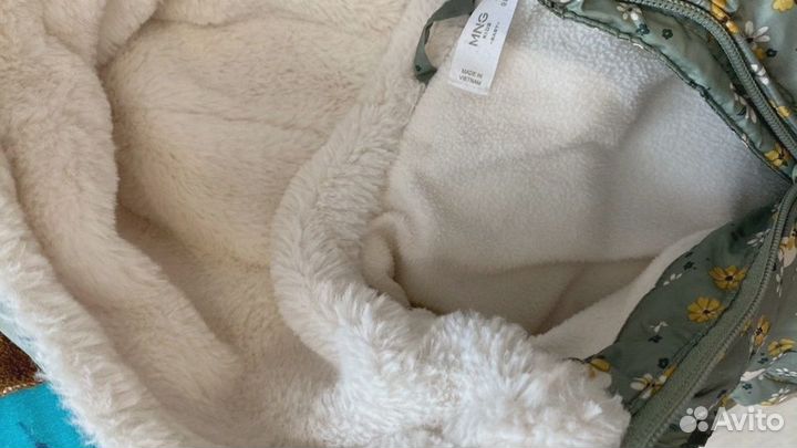 Куртка весна осень для девочки mango 92