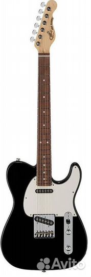 G&L FD asat Classic Jet Black CR с чехлом
