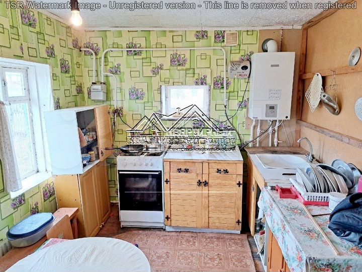 Дом 40 м² на участке 6 сот.