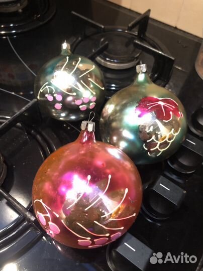 Елочные игрушки СССР