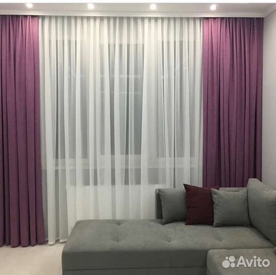 Шторы Готовые Канвас микровелюр Екатеринбург