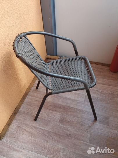 Стул садовый, 53 х 61 х 73 см, коричневый