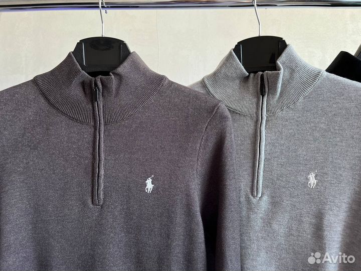 Джемпер полузамок polo ralph lauren