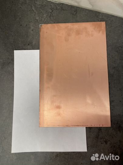 Фольгированный стеклотекстолит А4; 1.5 мм двухст