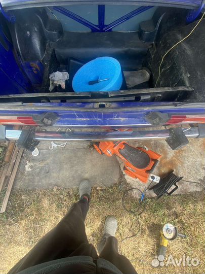 Задний бампер на ваз 2106