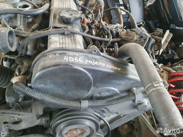 Двигатель 4D56 Mitsubishi Pajero Sport V-2.5d