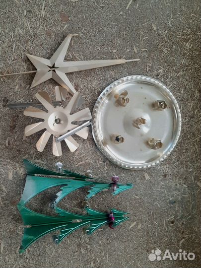 Стеклянные елочные игрушки СССР