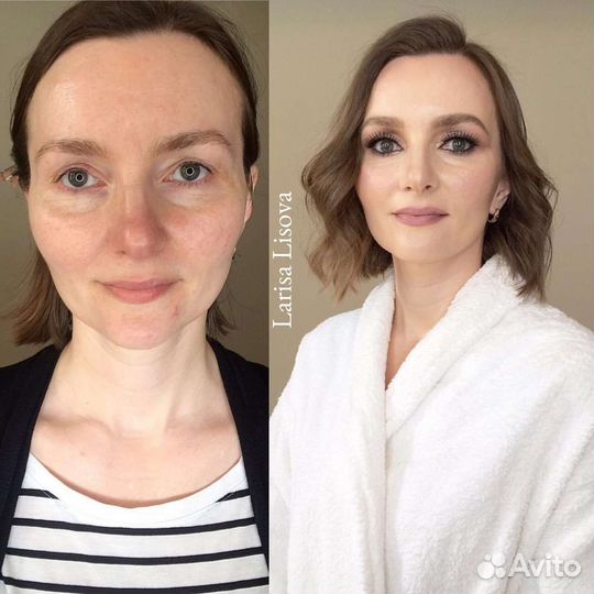 Макияж и прическа