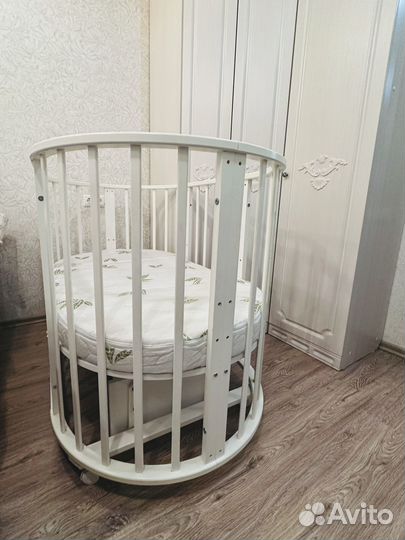 Кровать трансформер 10 в 1 с маятником