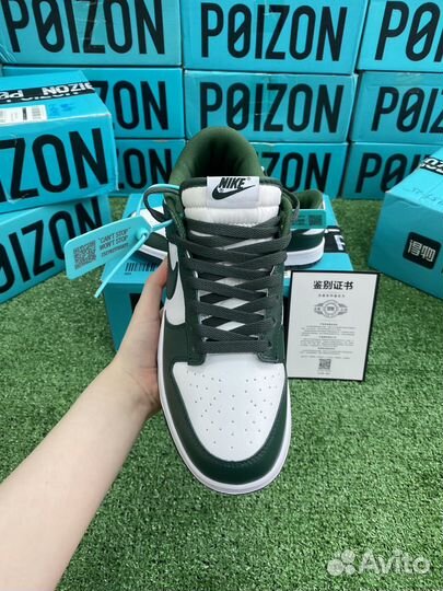 Nike Dunk Low Varsity Green Оригинал