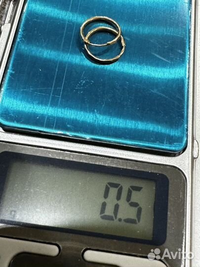 Золотые серьги пирсинг