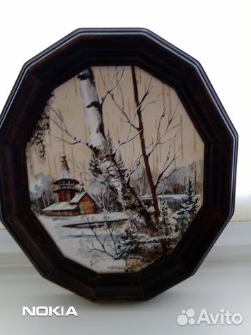 Картина на бересте