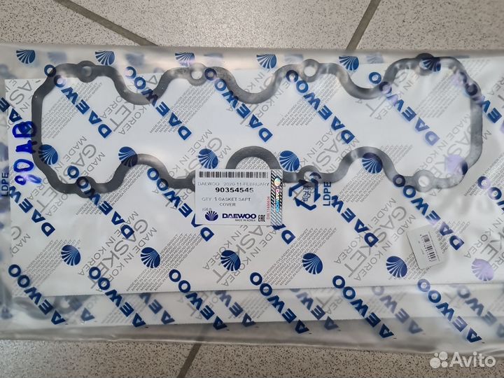 Прокладка клапанной крышки Daewoo