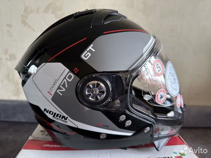 Мотошлем Nolan N70-2 GT Lakota N-Com 37 размер XL