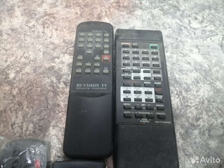 Пульты разные от телевизора