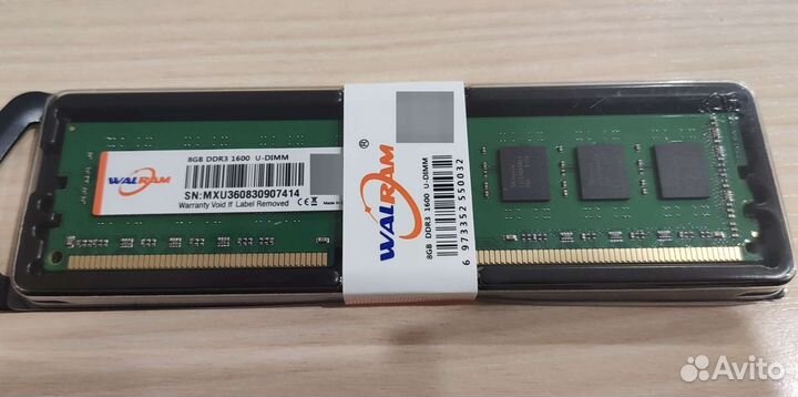 Новая оперативная память DDR3 8Гб для компьютеров